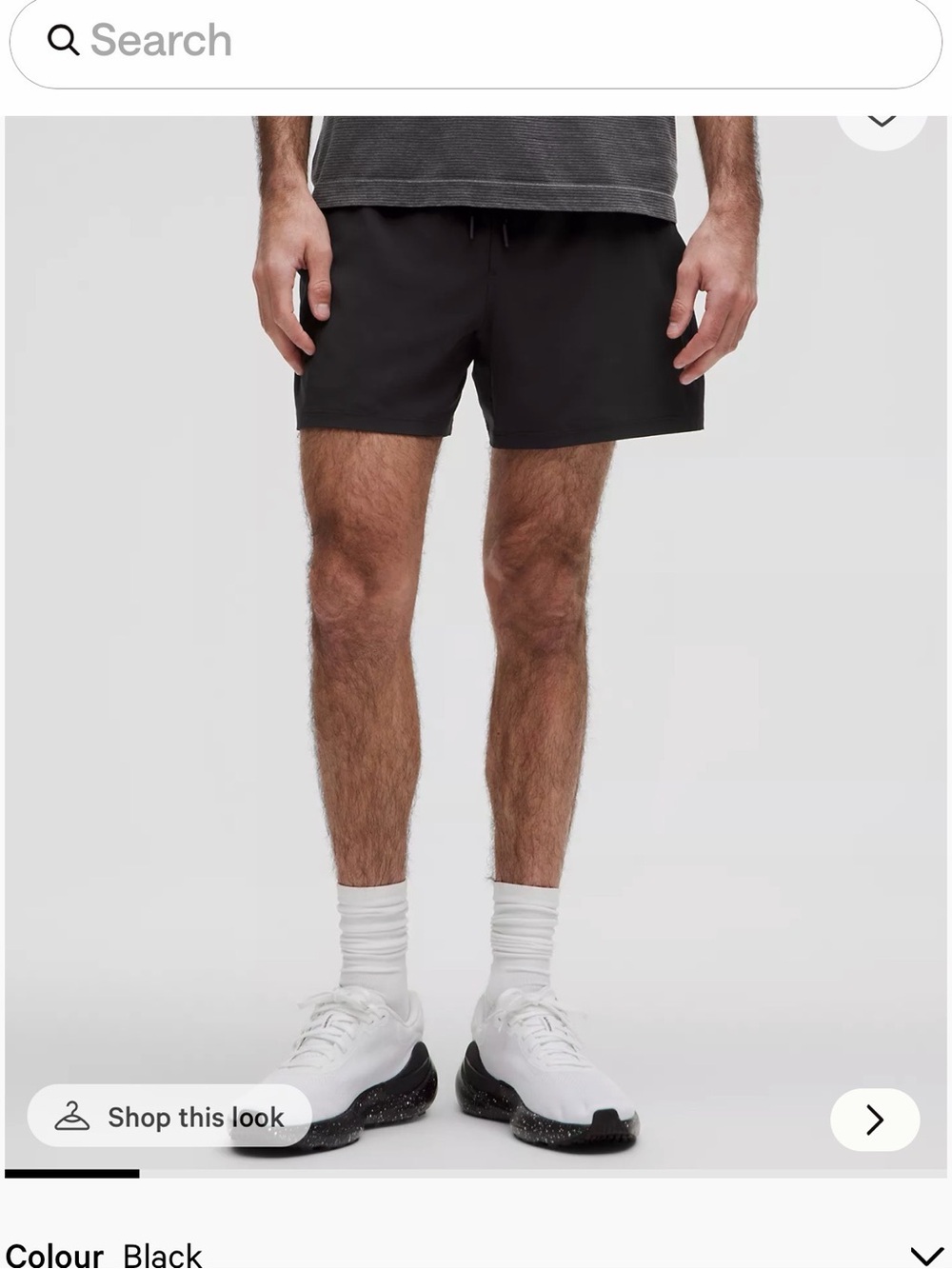 NWT Lululemon pace breaker lined shorts 7” inseam - medium